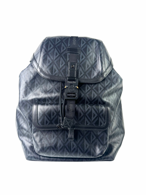 Christian Dior Diamond Hit The Road Black Backpack