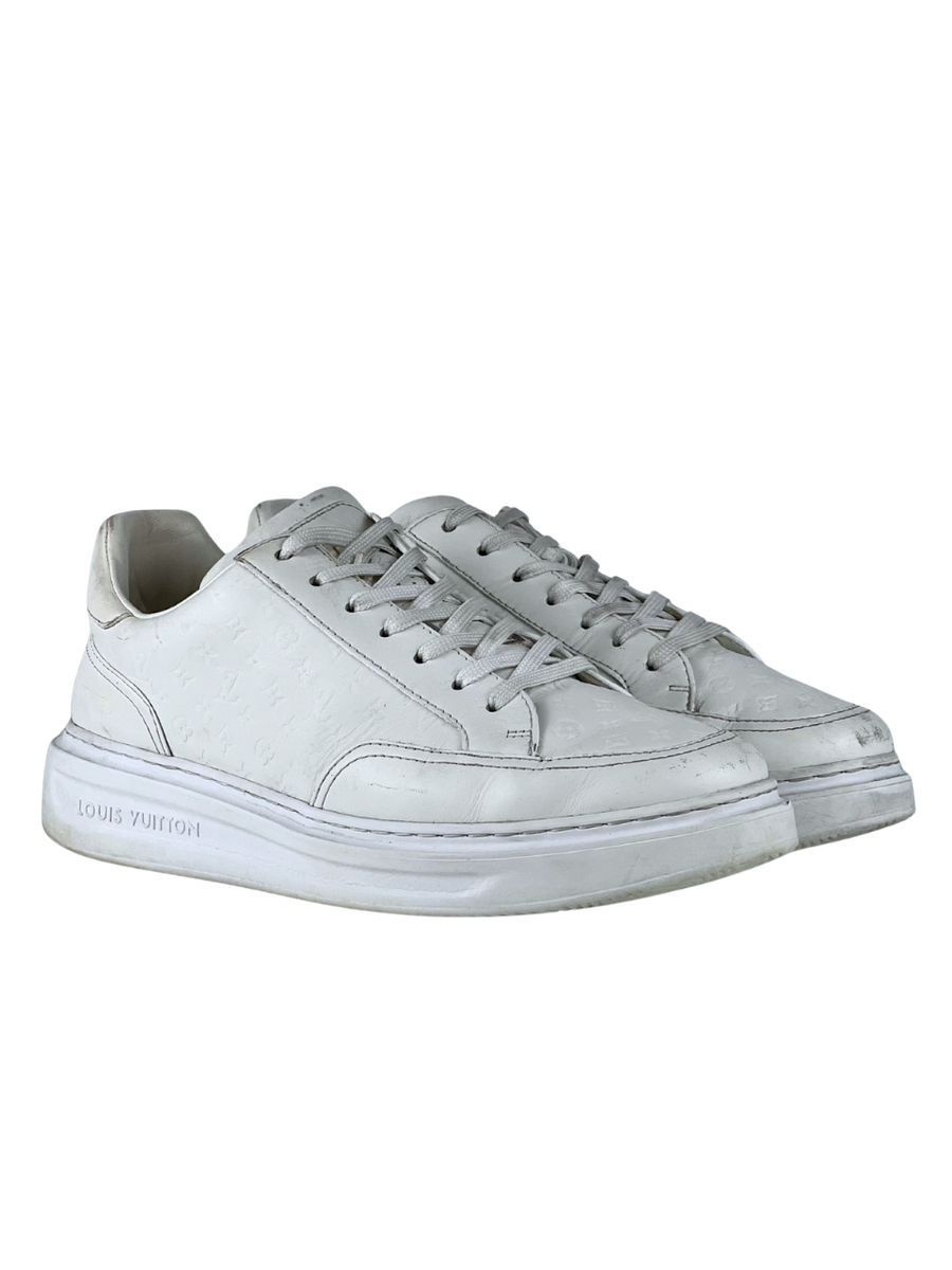 Louis Vuitton Monogram White Beverly Hills Sneakers