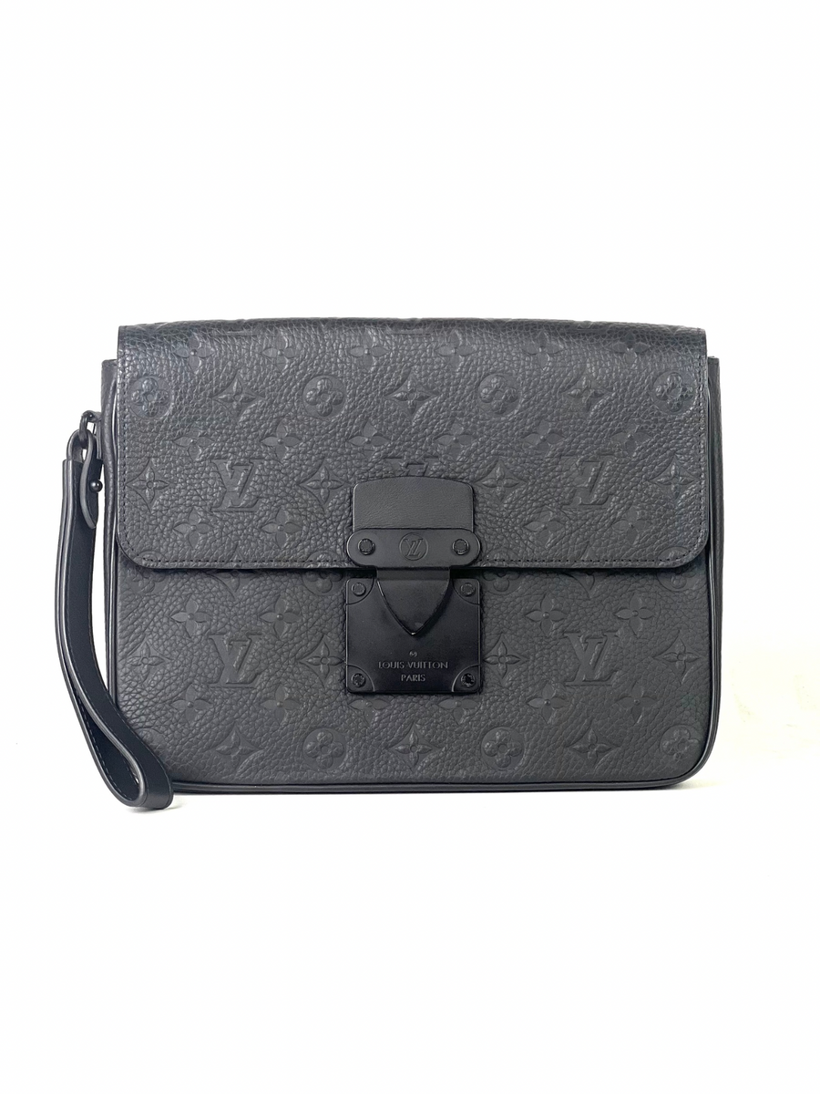 Louis Vuitton S-Lock Taurillon Monogram Pochette