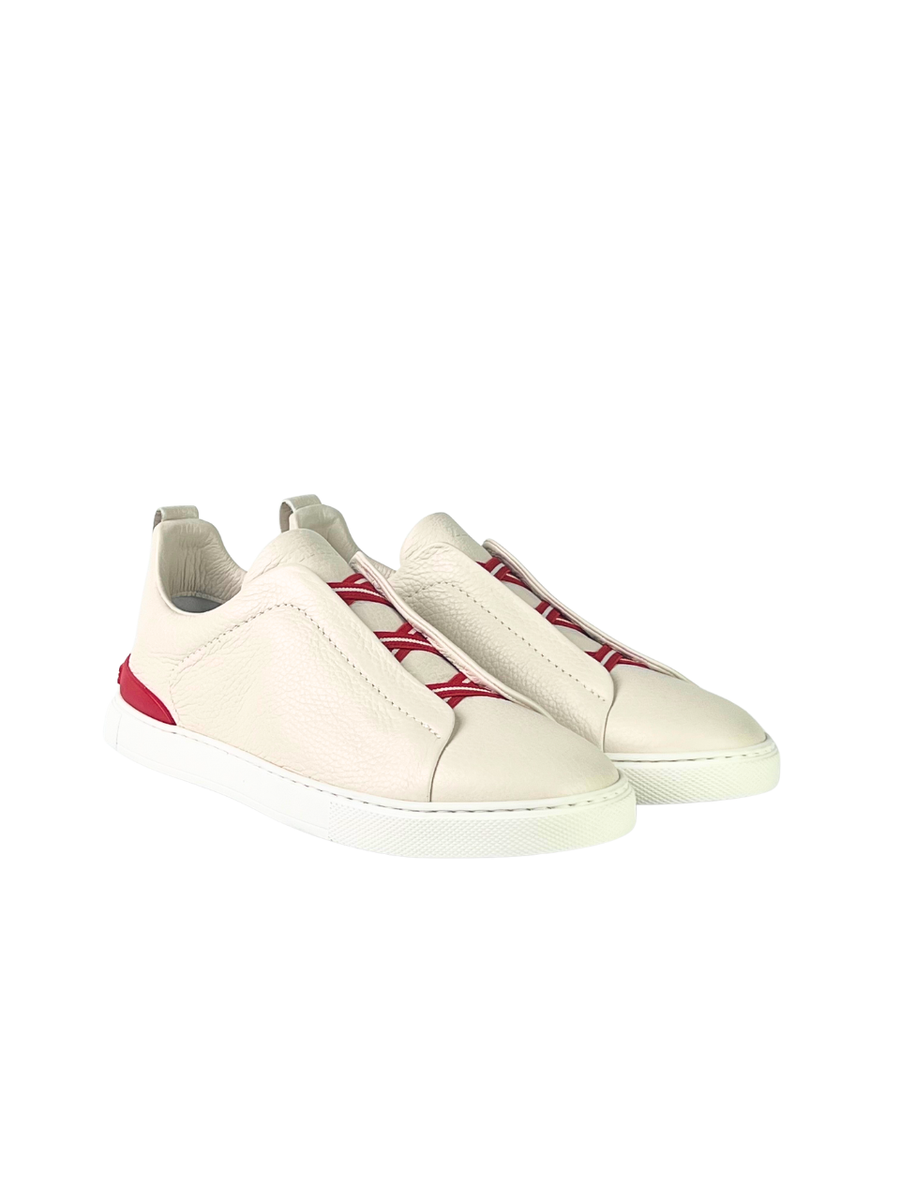 Zegna Triple Stitch Deerskin Japan Exclusive Edition Slip On