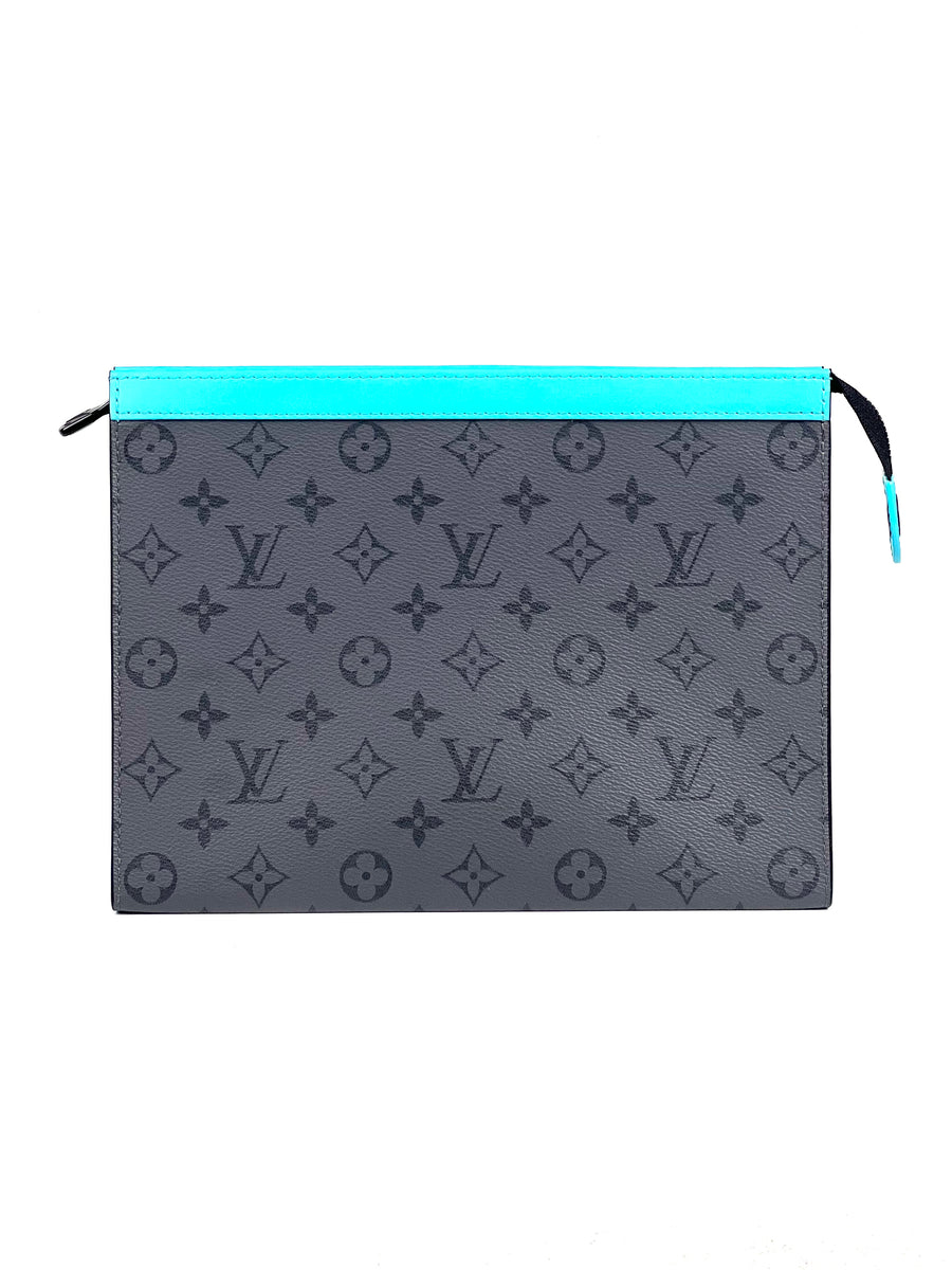 Louis Vuitton Reverse Monogram Blue Pochette Voyage