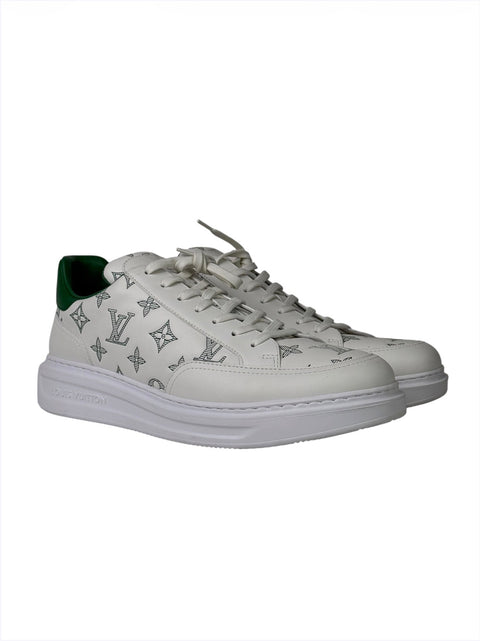 Louis Vuitton Beverly Hills Monogram Green Sneakers