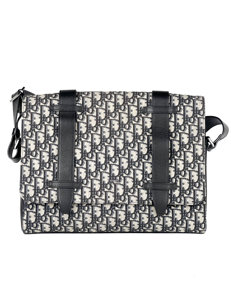 Christian Dior Oblique Jacquard Messenger Bag