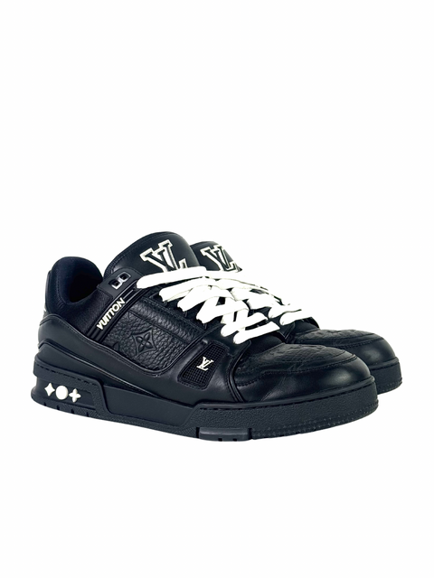 Louis Vuitton Trainer Monogram Black Sneakers