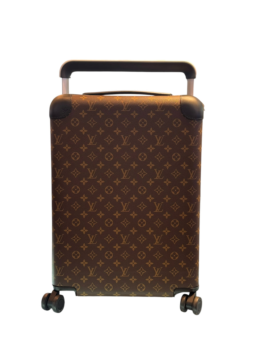 Louis Vuitton Horizon 55 Monogram Macassar Luggage