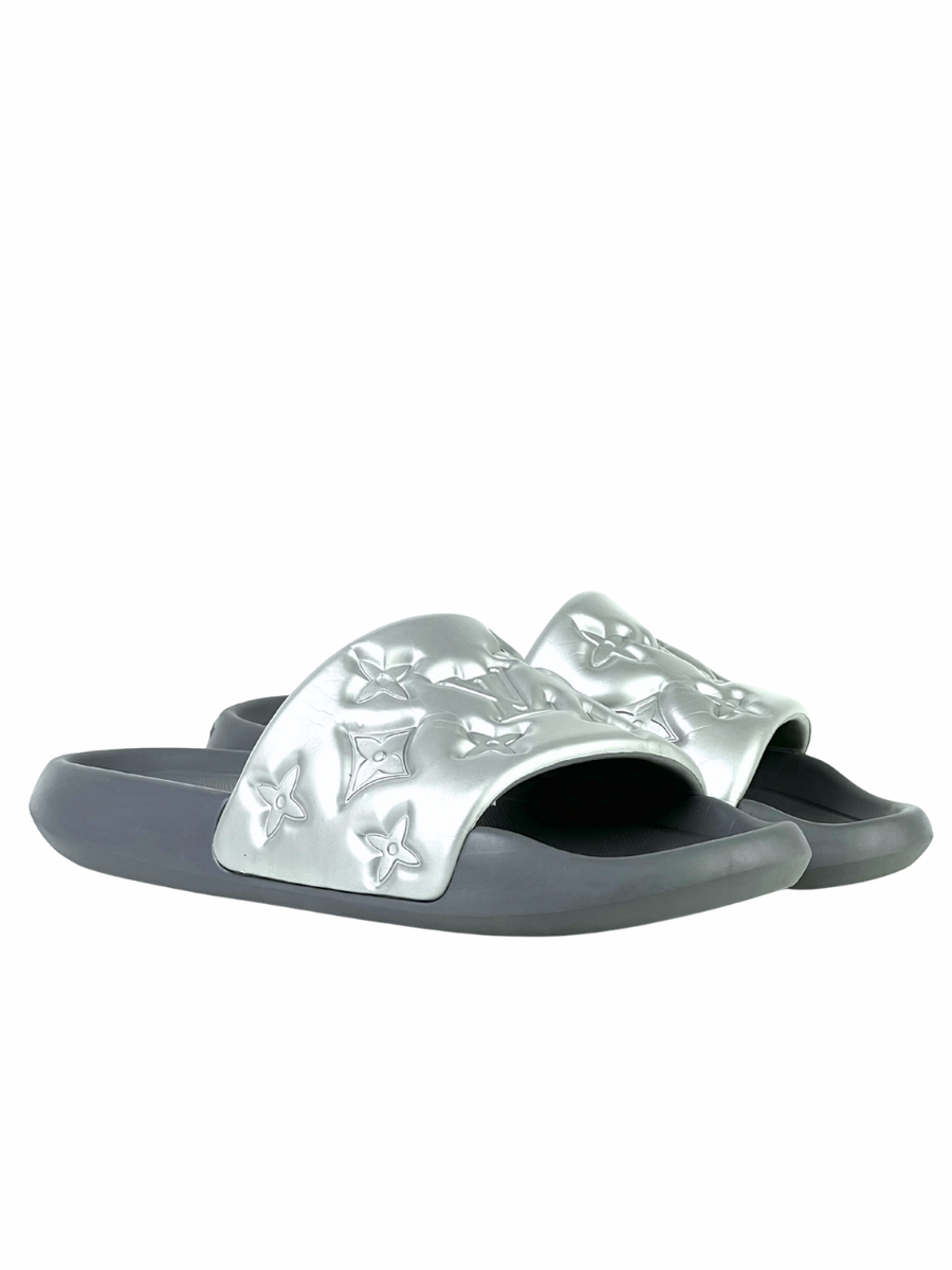 Louis Vuitton Waterfront Monogram Silver Slide