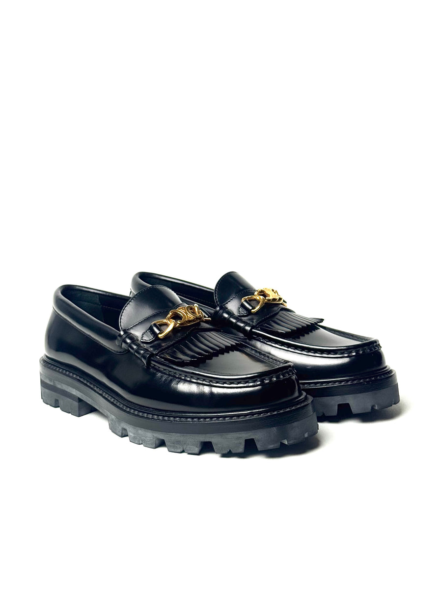 Celine Triomphe Chunky Loafers GHW