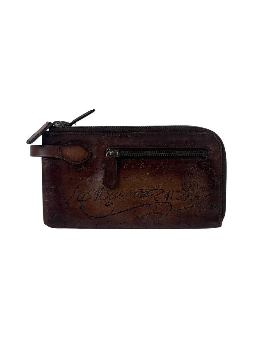 Berluti Scritto Tiriwa Zipped Pouch
