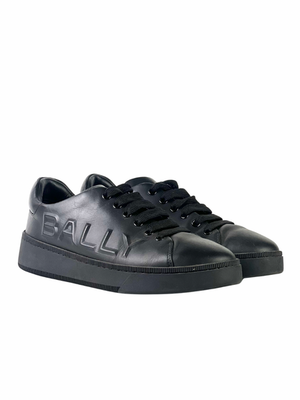 Bally Black Logo Sneakers