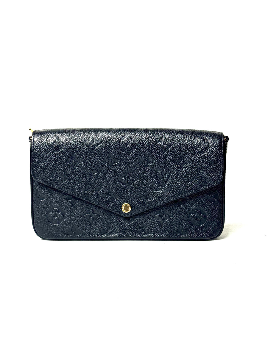 Louis Vuitton Empreinte Monogram Black Felicie Slingbag