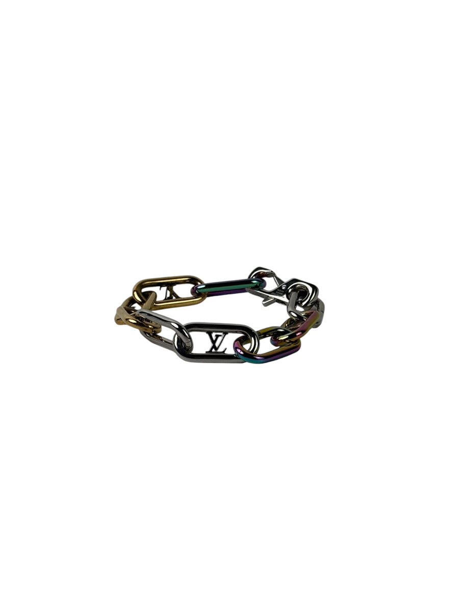 Louis Vuitton Multicolored Monogram Chain Bracelet