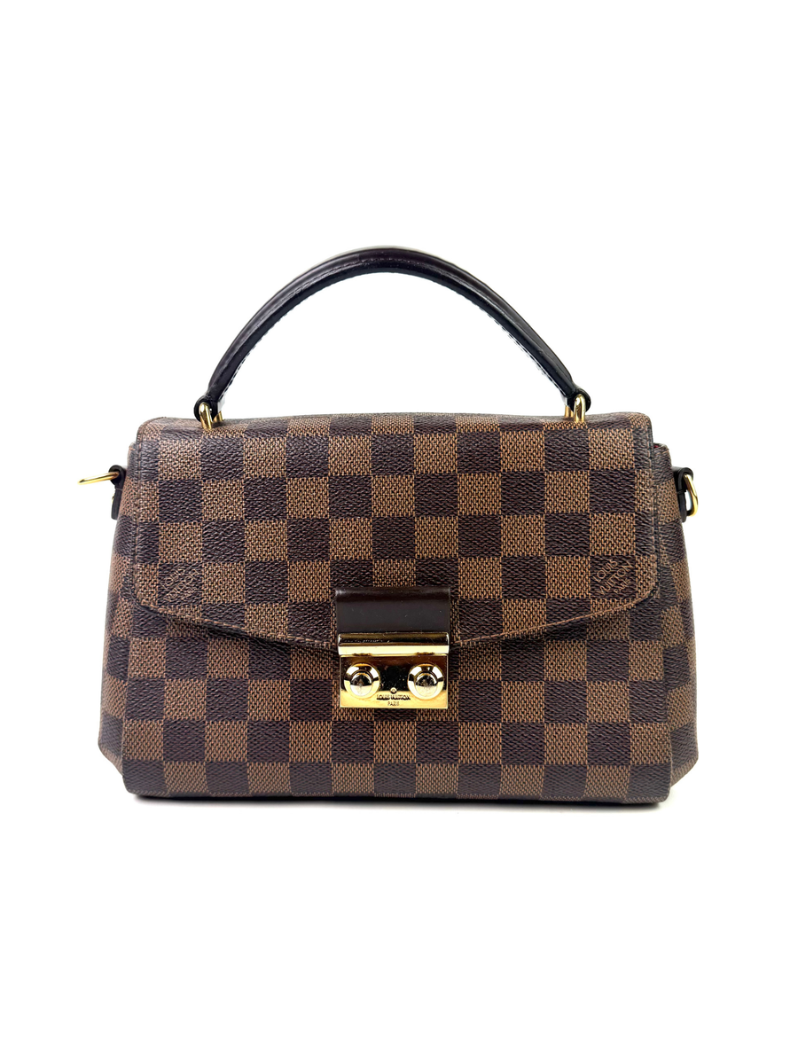 Louis Vuitton Damier Ebene Croisette Shoulder Bag