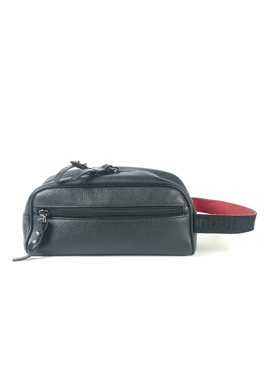 Christian Louboutin Grain Leather Blaster Pouch
