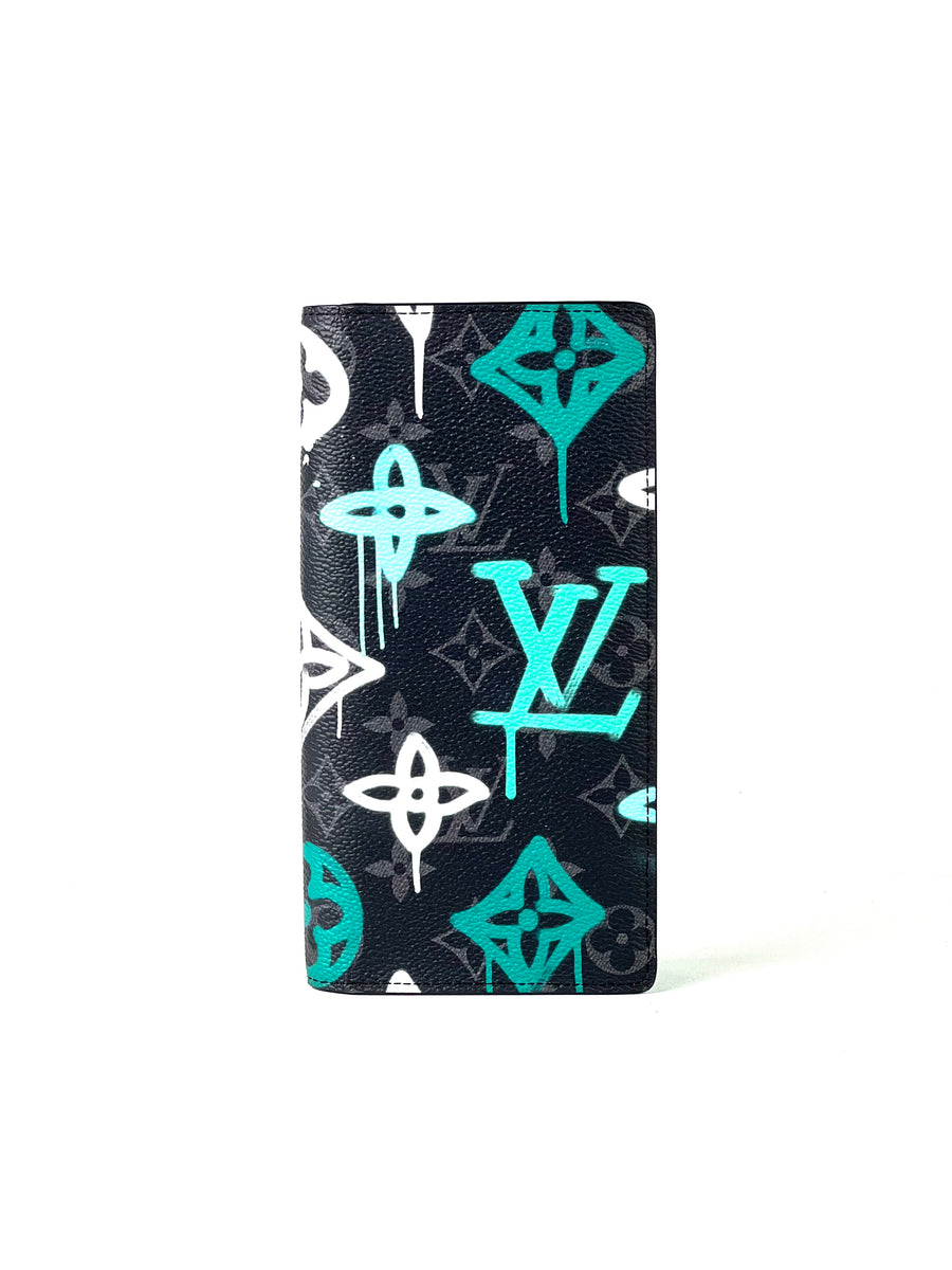 Louis Vuitton Graffiti Monogram Brazza Long Wallet