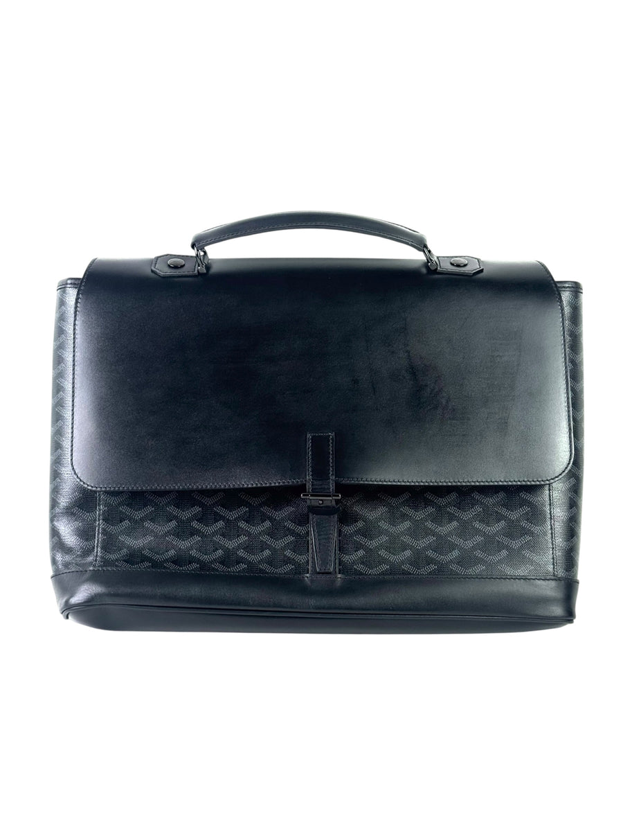 Goyard Black Citadin PM Business Bag
