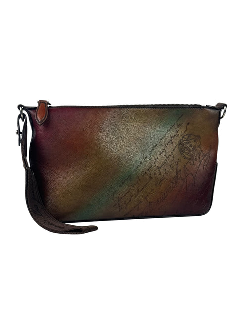 Berluti Scritto Toujours Soft Zipped Pouch