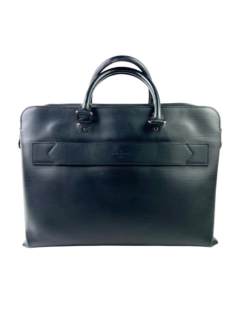 Louis Vuitton Epi Leather Black Jour Briefcase Bag