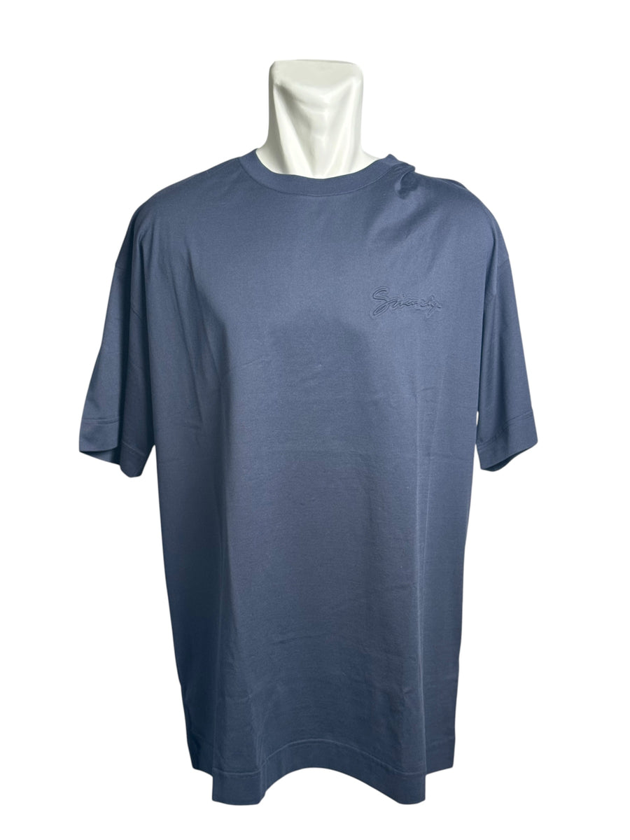 Givenchy Signature Logo Navy T-Shirt
