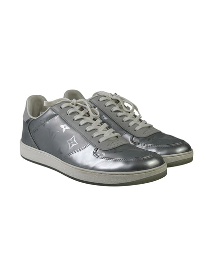 Louis Vuitton Silver Monogram Rivoli Sneakers