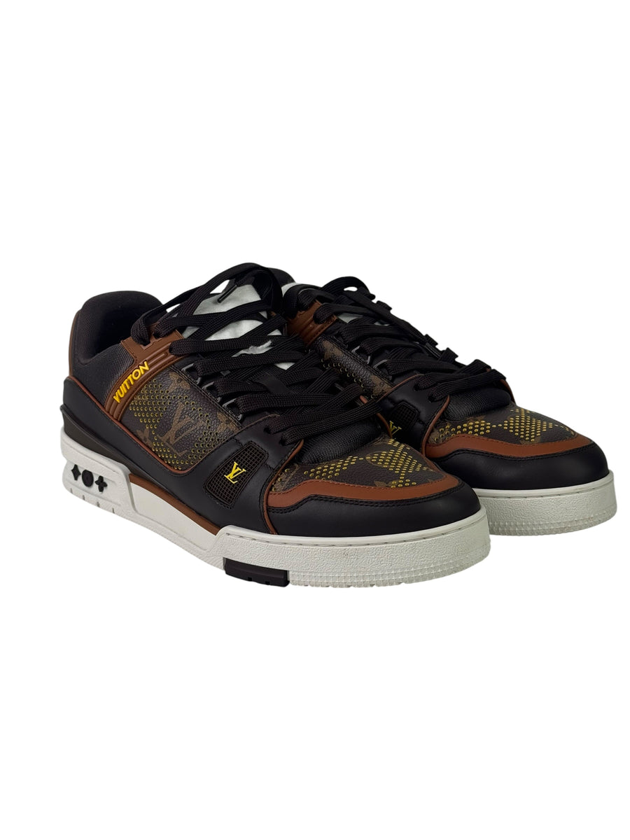 Louis Vuitton Monogram Brown Trainer Sneakers