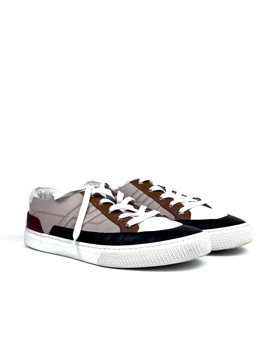 Hermes Boomerang Brown Sneakers