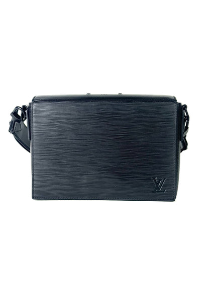 Louis Vuitton Epi Leather Monogram Flap Messenger Bag