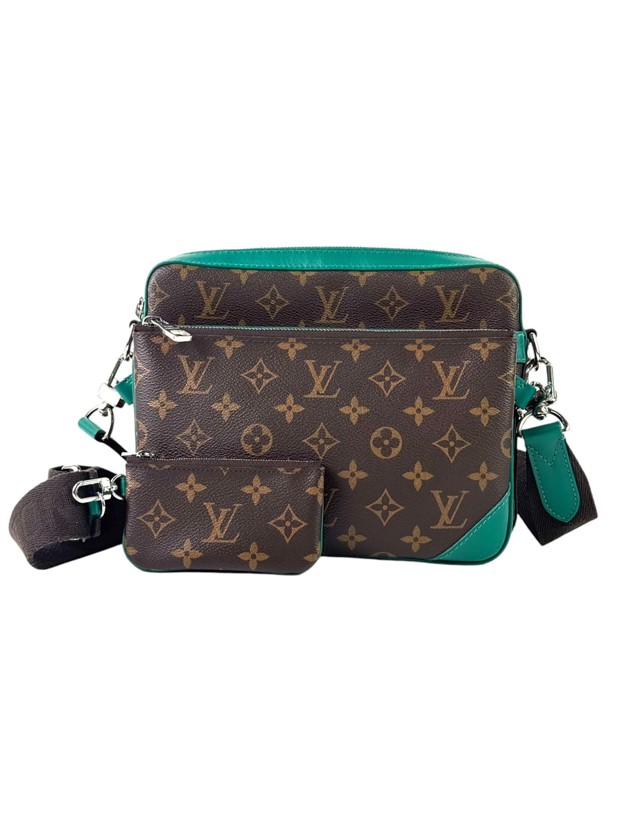 Louis Vuitton Monogram Macassar Trio Messenger Bag