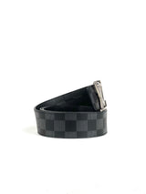 Louis Vuitton Initial 40MM Logo Damier Infini Reversible Belt 2