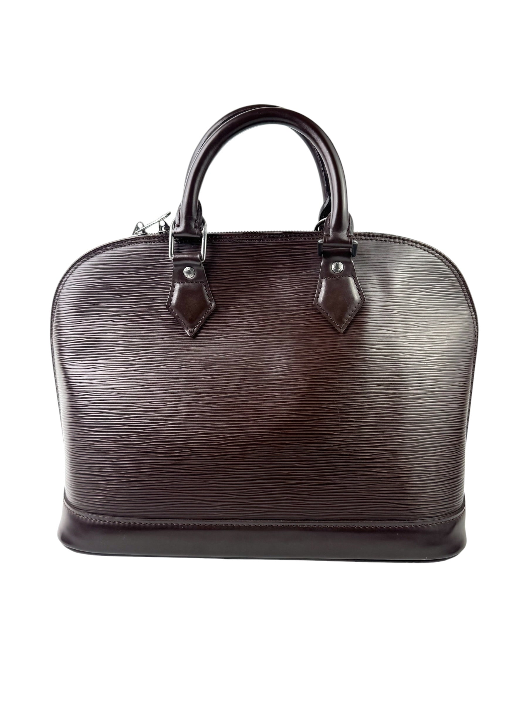Louis Vuitton Alma MM Epi Leather Bag
