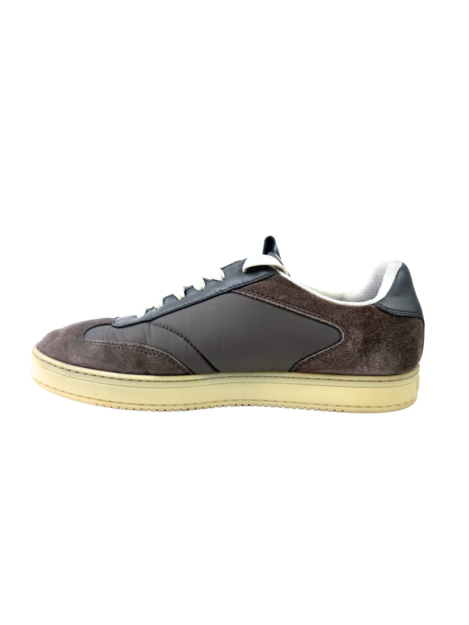 Berluti Scritto Fabric Suede Grey Sneakers