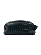 Bottega Veneta Intrecciato Black Toiletry Pouch 1