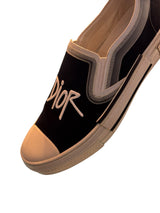 Christian Dior x Stüssy Black Slip On 6