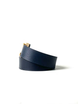 Louis Vuitton Initial Logo Navy Reversible Belt 4