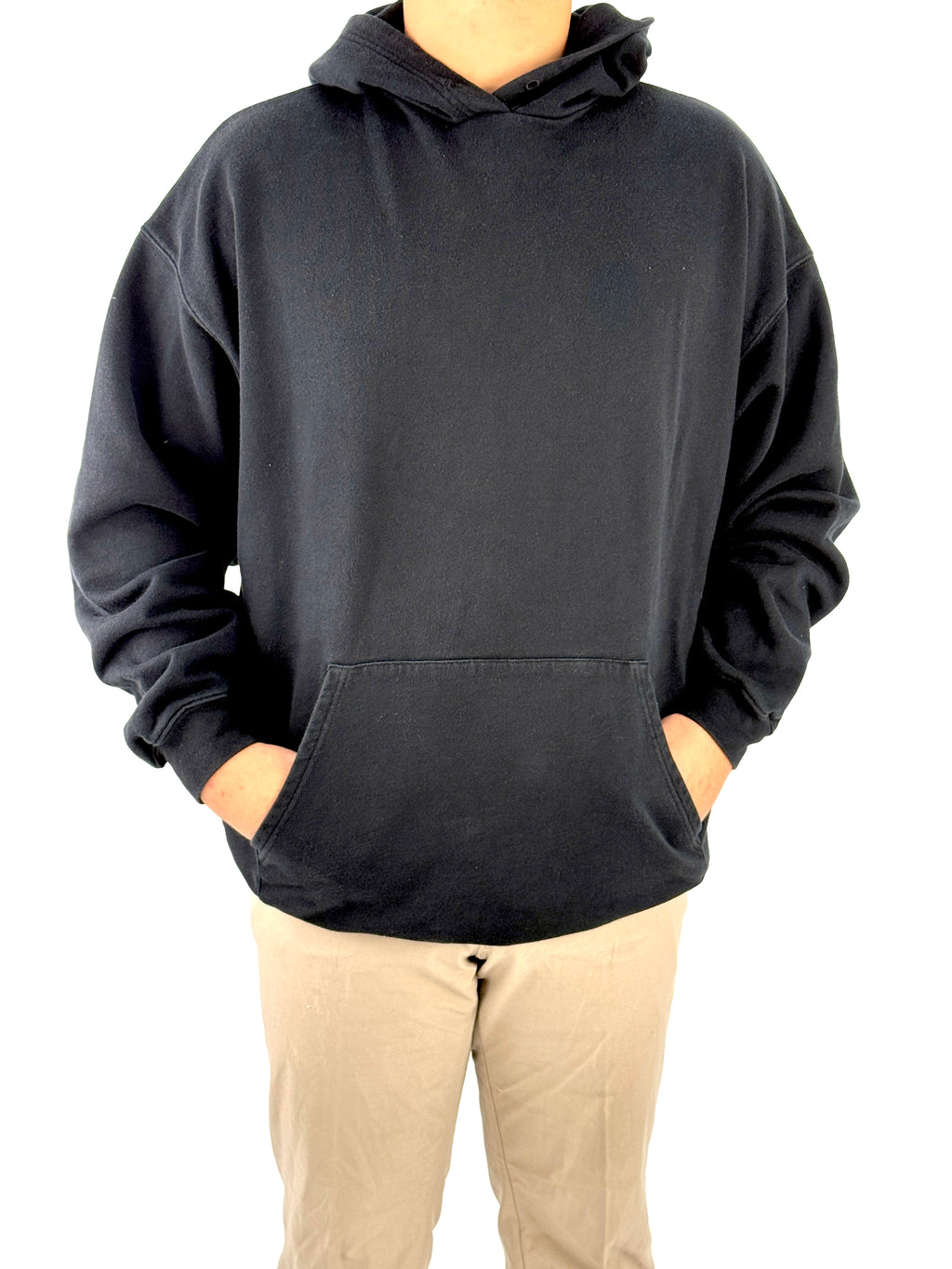 Balenciaga Logo Printed Black Hoodie