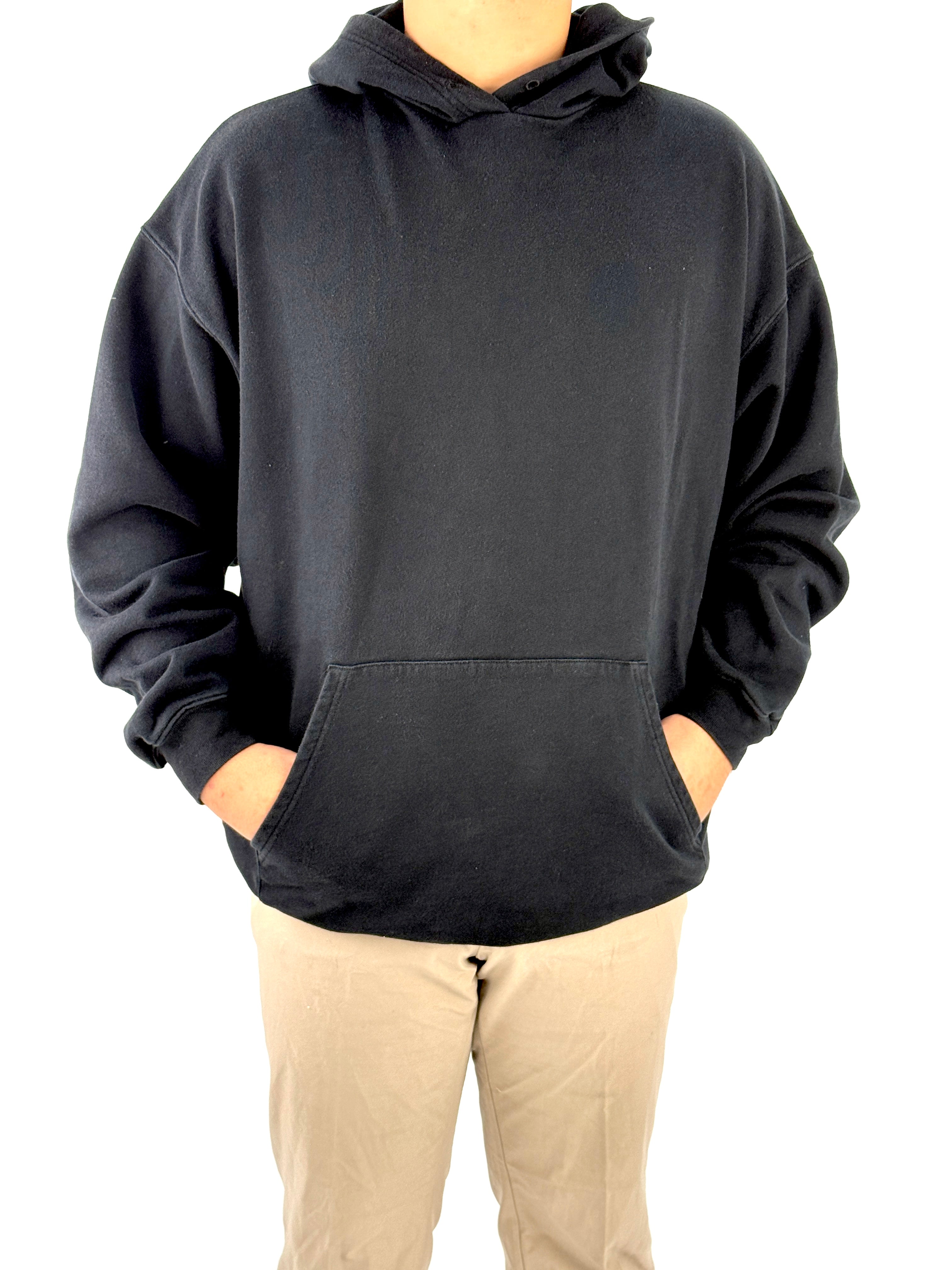 Balenciaga Logo Printed Black Hoodie