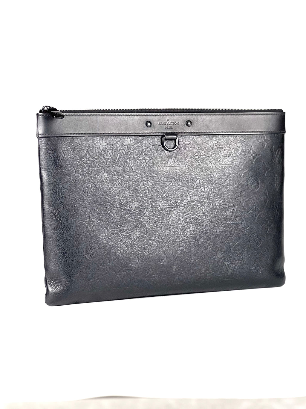 Louis Vuitton Shadow Monogram Discovery Clutch