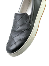 Bottega Veneta Intrecciato Grey Slip-On 6