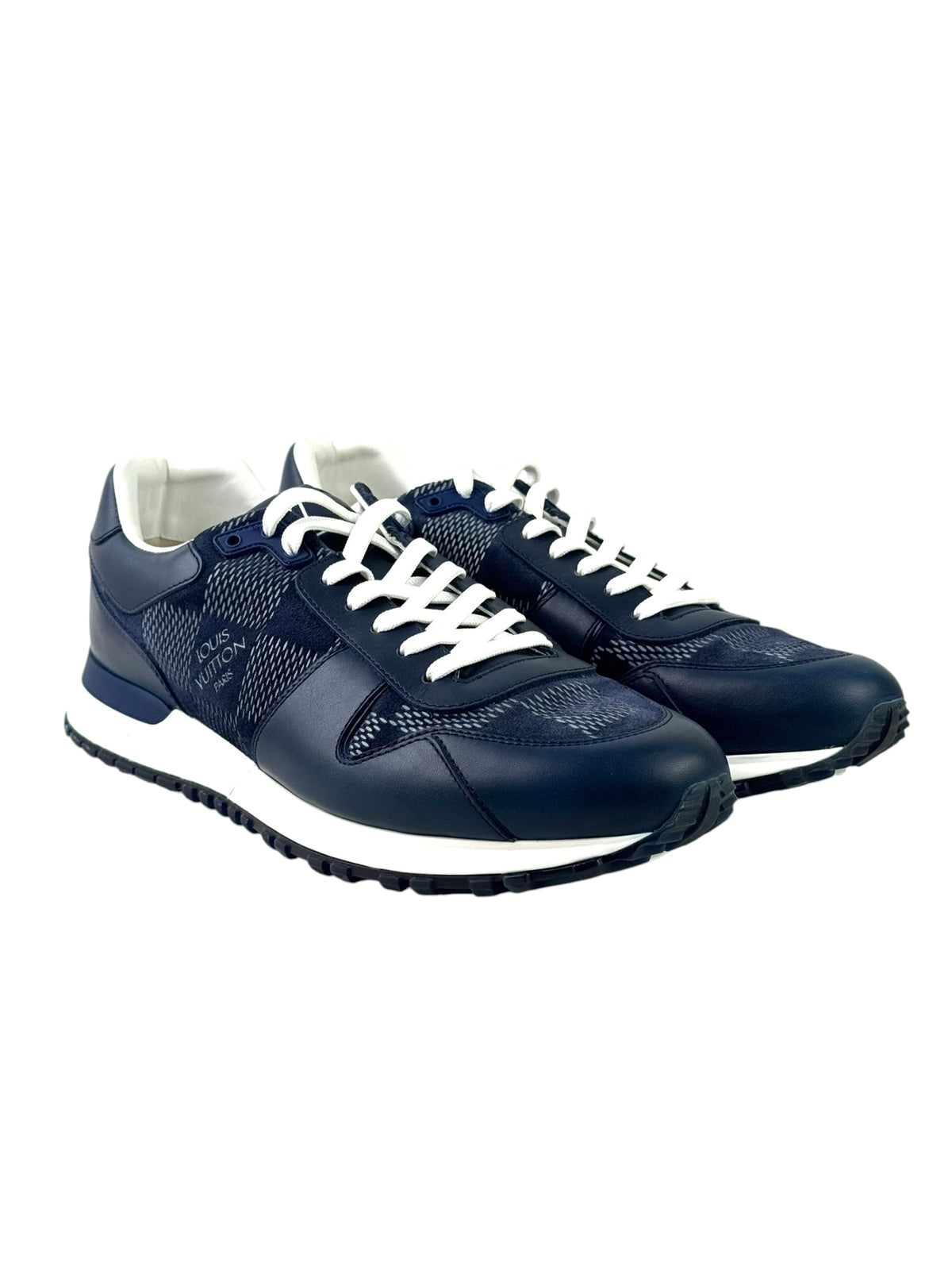 Louis Vuitton Runaway 3D Damier Navy Sneakers