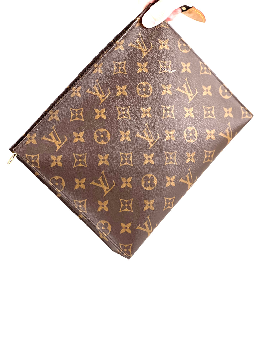 Louis Vuitton Monogram Macassar Pochette Voyage