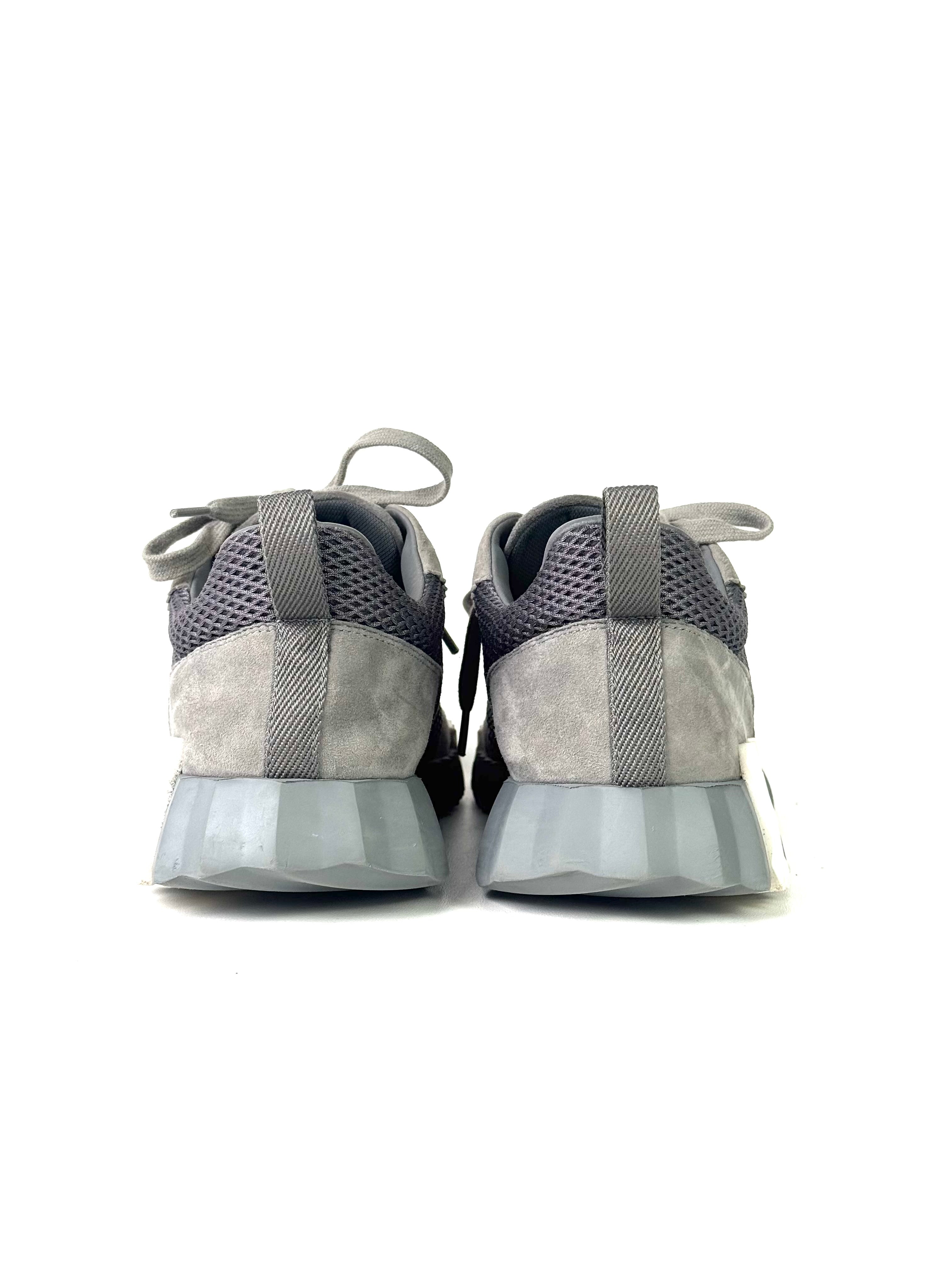 Hermès Bouncing Grey Mesh Sneakers