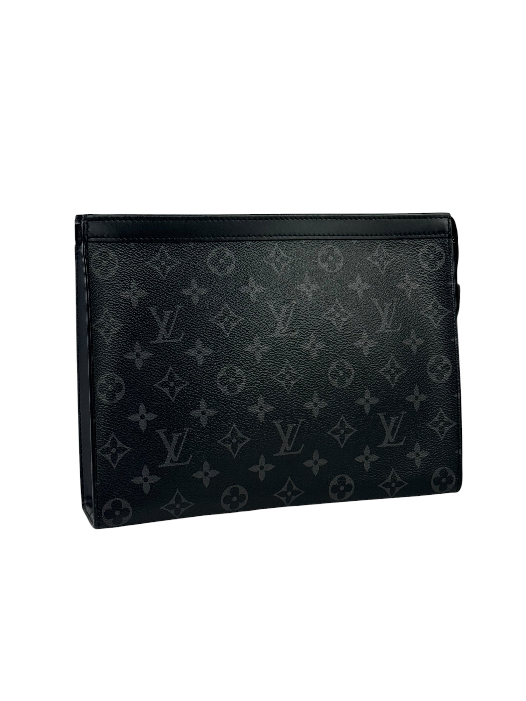 Louis Vuitton Eclipse Monogram Pochette Voyage (Microchip)