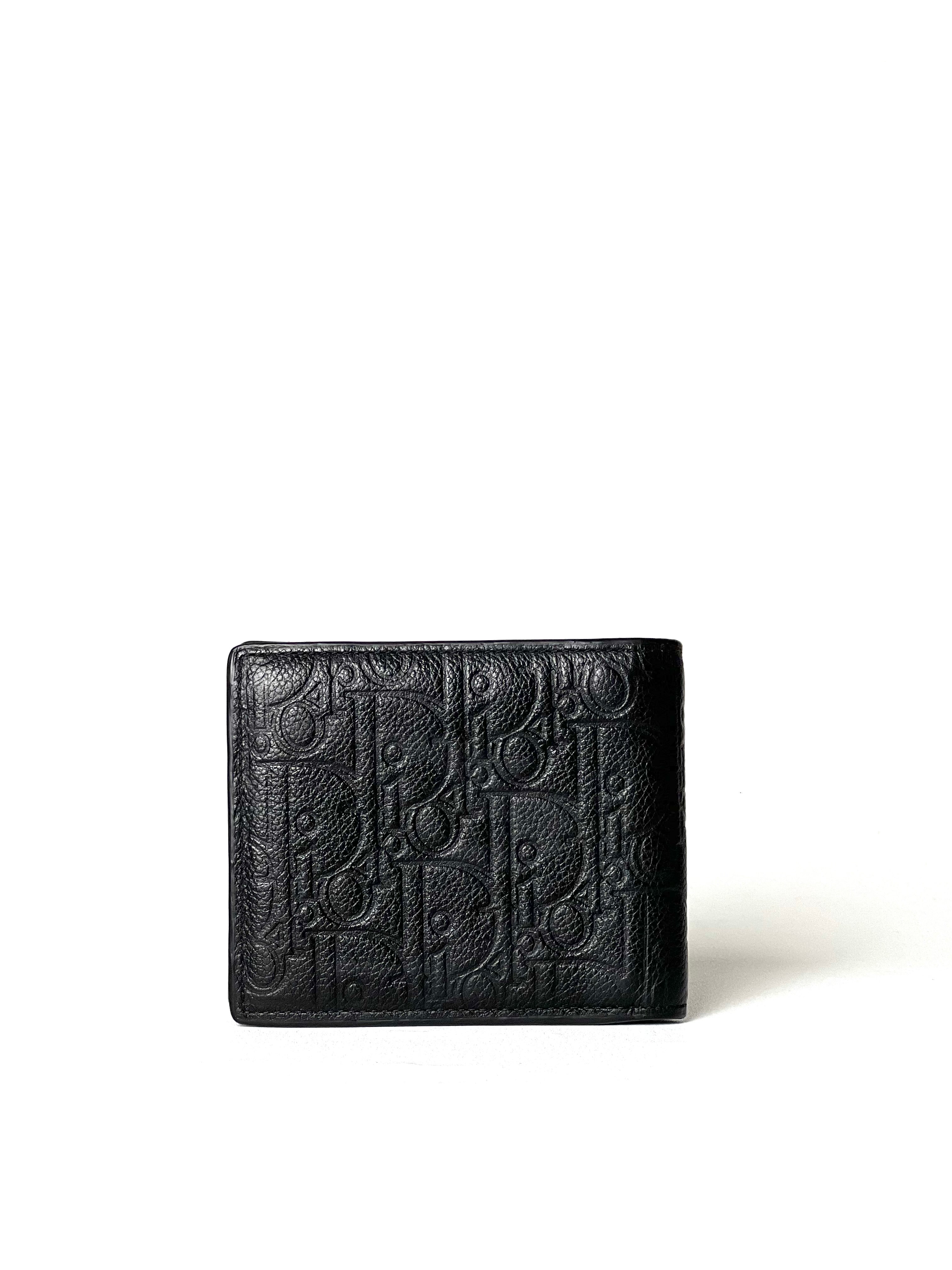 Christian Dior Oblique Gravity Black Bifold Wallet