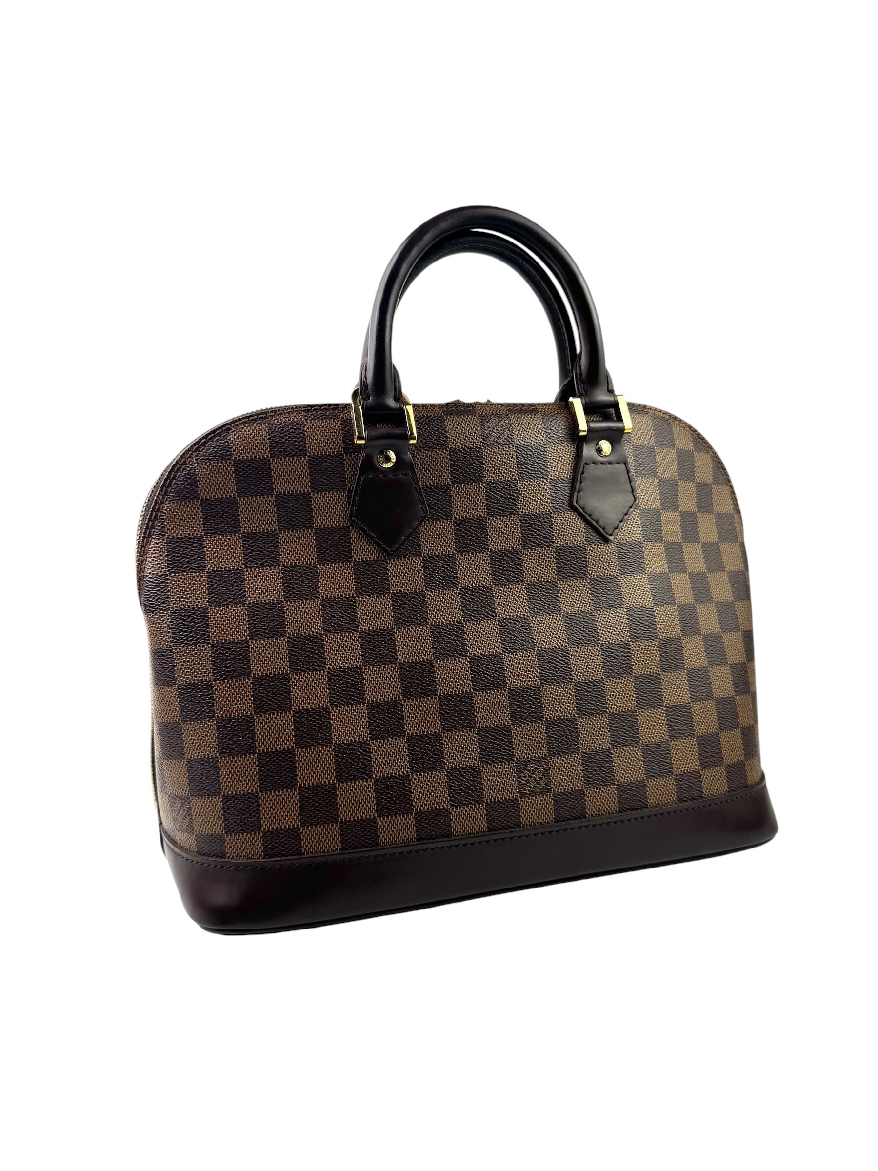 Louis Vuitton Alma MM Damier Ebene Bag