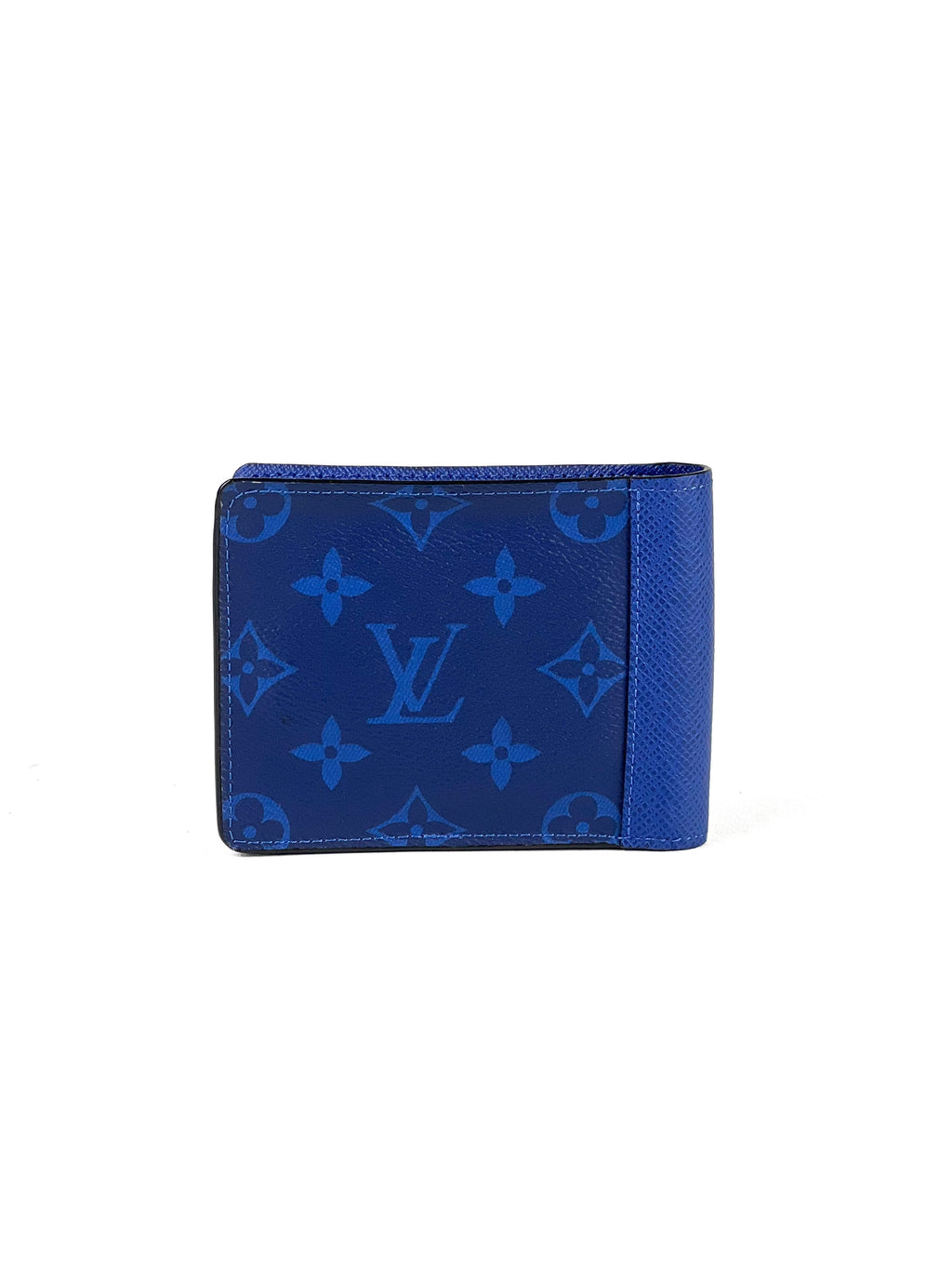 Louis Vuitton Taigarama Monogram Blue Multiple Wallet