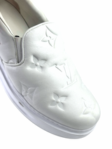 Louis Vuitton Beverly Monogram Jumbo White Slip-On 6
