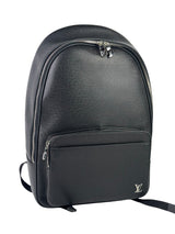 Louis Vuitton Metal Logo Taiga Leather Backpack 2