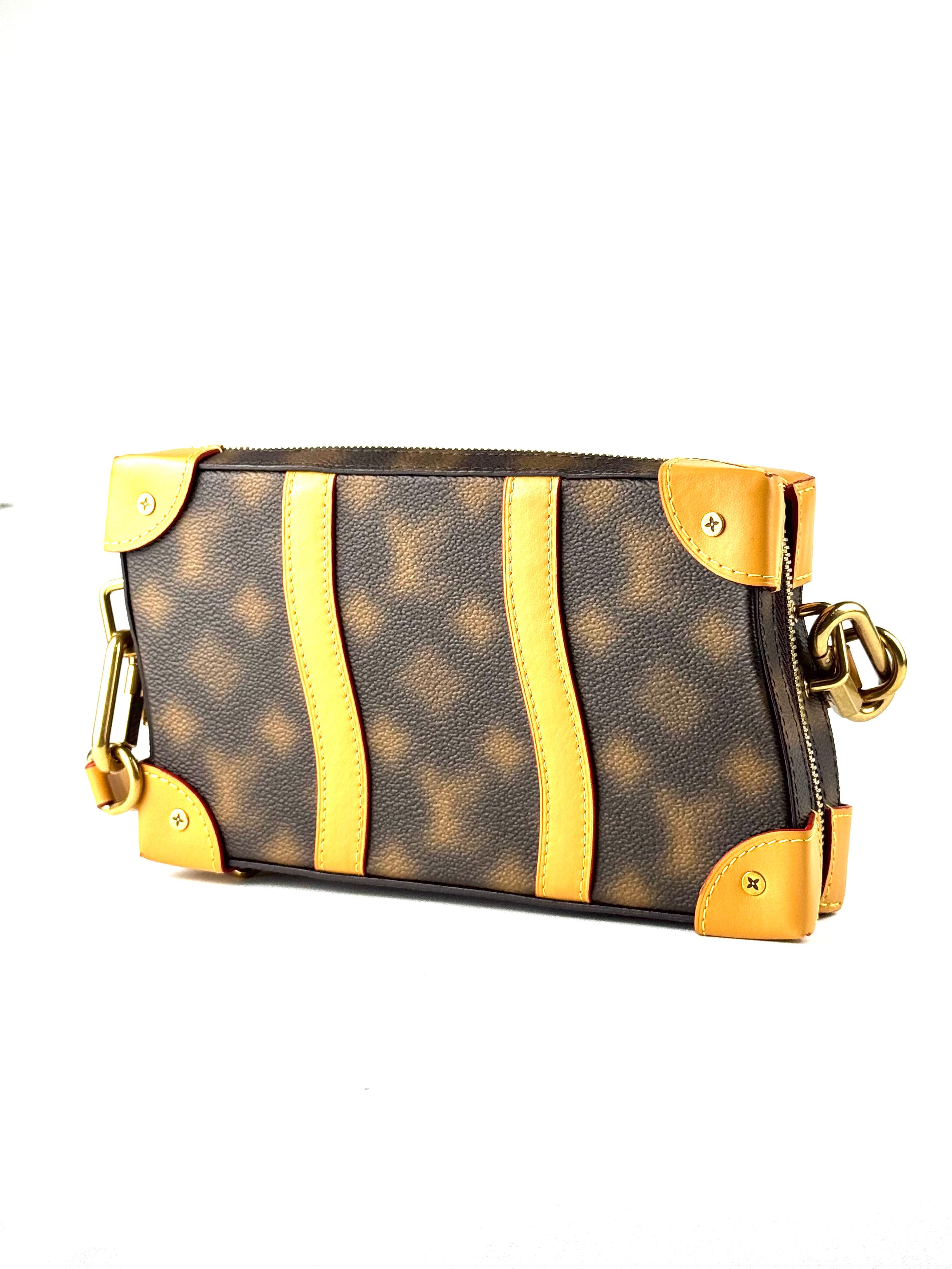 Louis Vuitton Monogram Blur Soft Trunk Wallet Slingbag (Microchip)