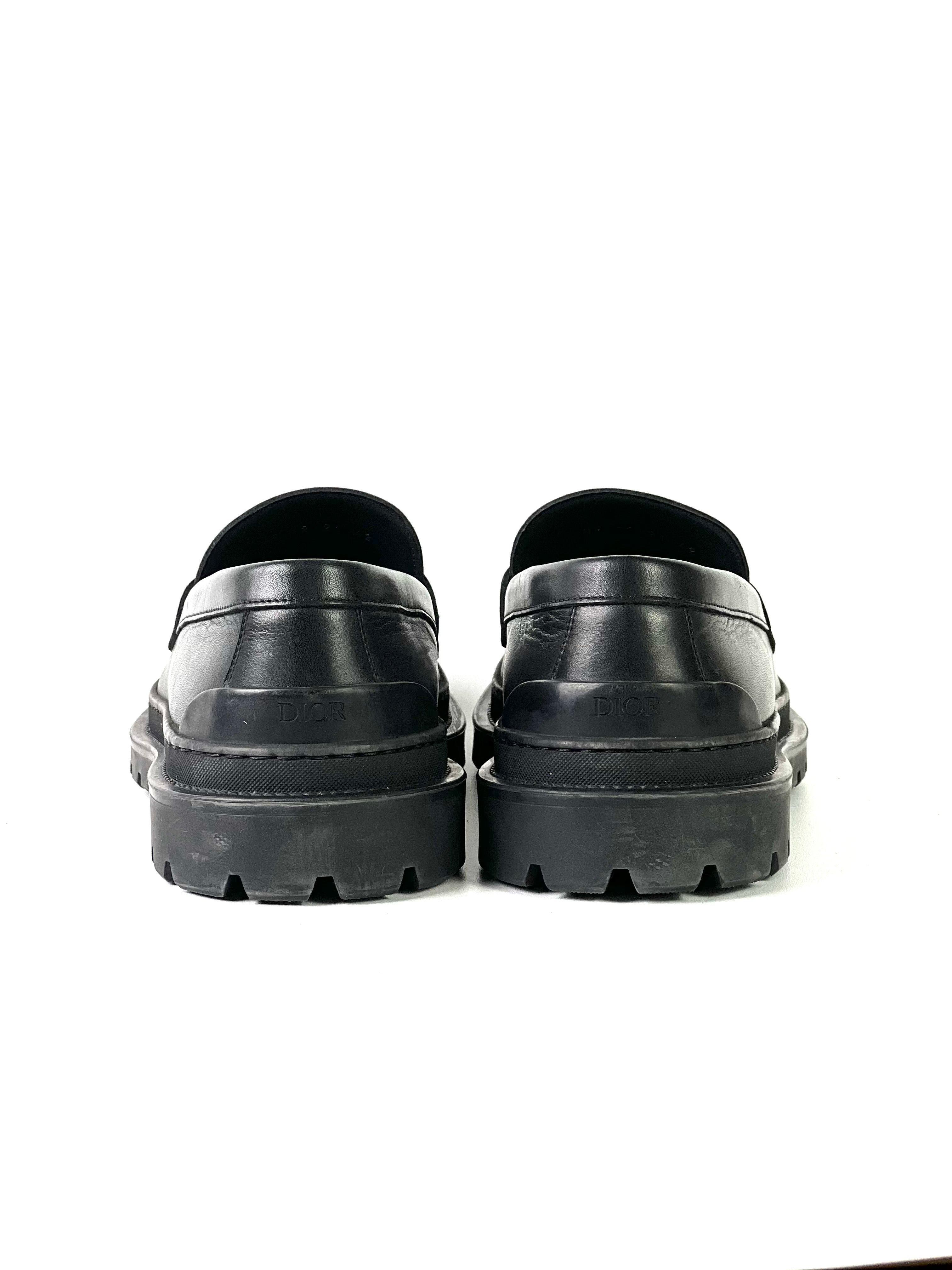 Christian Dior Oblique Jacquard Explorer Loafers