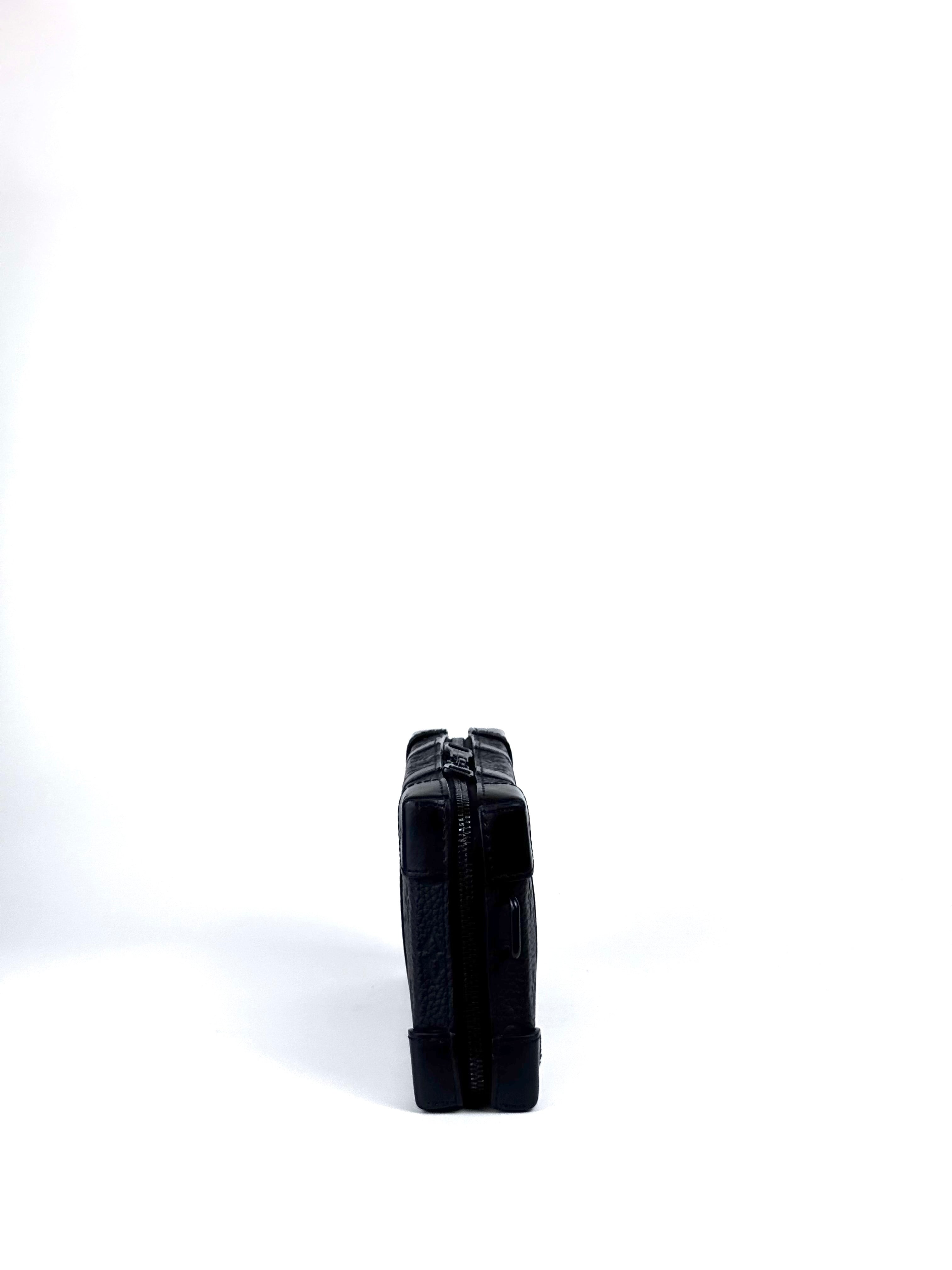 Louis Vuitton Taurillon Monogram Trunk Wallet Slingbag