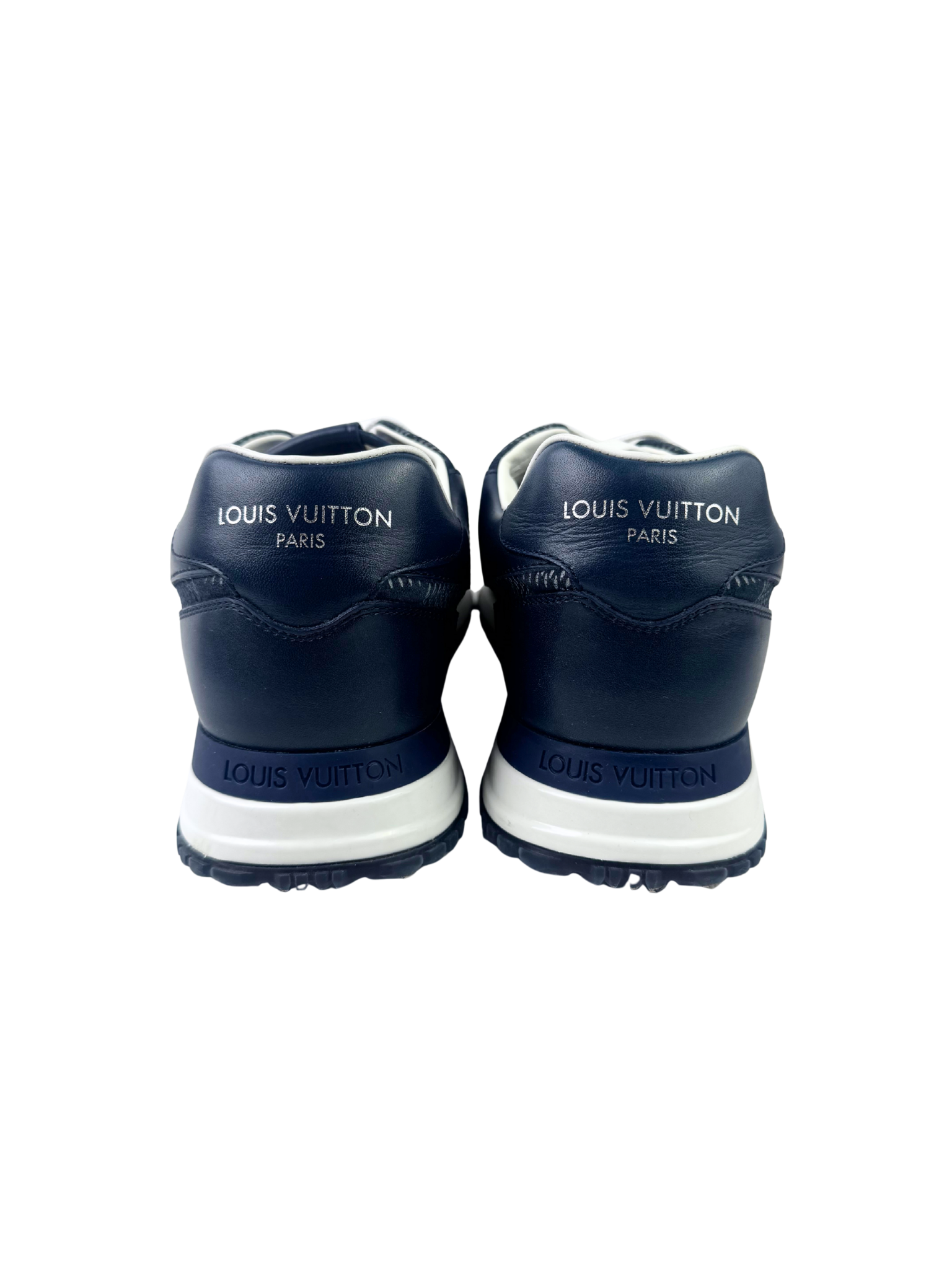 Louis Vuitton Run Away 3D Damier Navy Sneakers